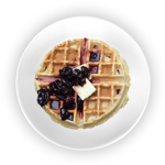 Simply Delicious Waffle 