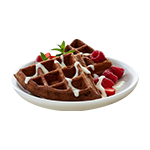Just Chocolate Waffle 