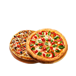 Buy One Get One Pizza For Half Price 